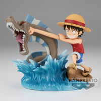 One Piece - Monkey D. Luffy vs. The Local Sea Monster World Collectable Figure image number 4
